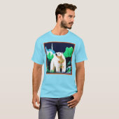 野生のシロクマ。買今 Tシャツ (正面フル)