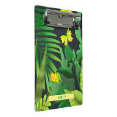 野生のジャングルと黄色の蝶 ミニクリップボード (アングル)