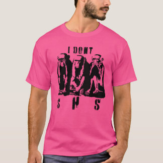 野生のジャングルアニマルシルエット ガール Tシャツ