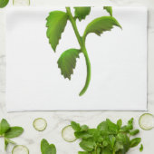 野生のスコットランドのアザミによっては台所タオルが開花します キッチンタオル (折り畳み)