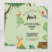 野生のスリーピース 招待状 (正面/裏面)