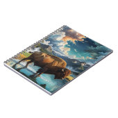 野生のセレニティ – バッファロー ノートブック (左側)