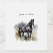 野生のタリオンの霊カスタムは ワインラベル (シングルラベル)