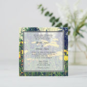 野生のタンポポの花クリスチャン結婚ズ 招待状 (スタンド正面)