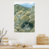 野生のチンチラ ポスター (キッチン)