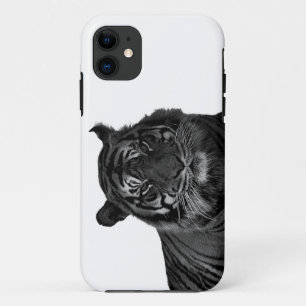 野生のトラの絶滅危ぐ種の大きな猫 iPhone 11 ケース