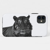 野生のトラの絶滅危惧種大きな猫 Case-Mate iPhoneケース (裏面(横))