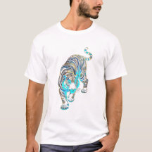 野生のトラパワーTシャツ