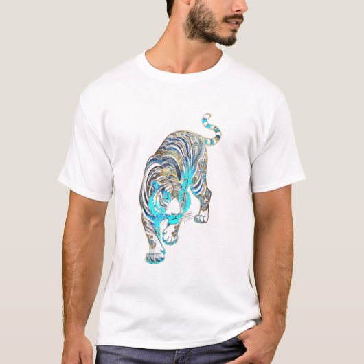野生のトラパワーTシャツ Tシャツ (正面)