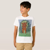 野生のトラ Tシャツ (正面フル)