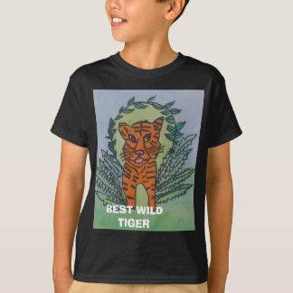 野生のトラ Tシャツ