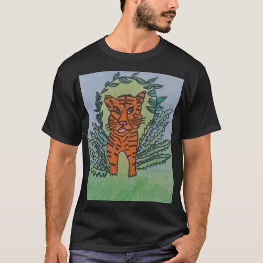 野生のトラ Tシャツ (正面)