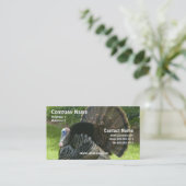 野生のトルコの名刺 名刺 (スタンド正面)