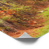 野生のトルコの飛行中 ポスター (角)