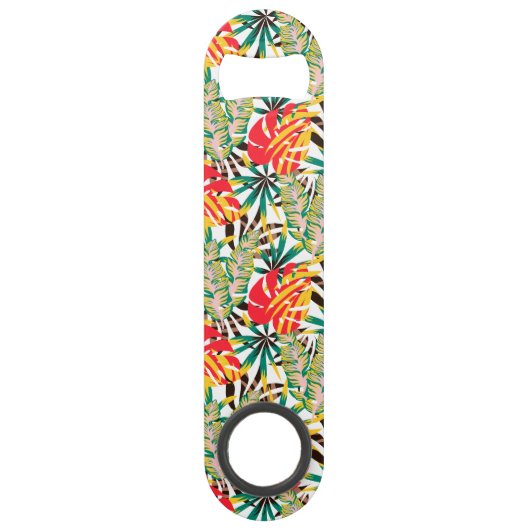 野生のトロピカルパーム葉 スピード栓抜き (正面)