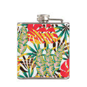 野生のトロピカルパーム葉 フラスク (裏面)