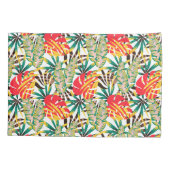 野生のトロピカルパーム葉 枕カバー (裏面)