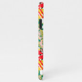 野生のトロピカルパーム葉 iPhoneケース (右側)