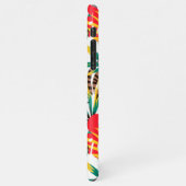 野生のトロピカルパーム葉 iPhoneケース (左側)