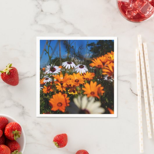 野生のナマカーランド花フローラ スタンダードカクテルナプキン (インサイチュ)