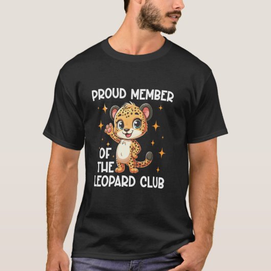野生のネコ 野生動物 ヒョウ サハラ Tシャツ (正面)
