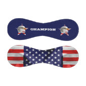 野生のハゲのワシ、アメリカ国旗、スター 野球ボール (パネル)