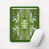 野生のハナミズキの花パーソナライズされた マウスパッド (マウス)