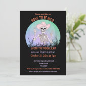 野生のハロウィーンになる骨 招待状 (スタンド正面)