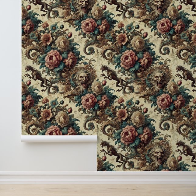 野生のハートとガント犬 – ゴシックビクトリアン 壁紙 (アプリケーション)