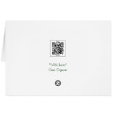 野生のハート、ヒマワリのハートカード、結婚する愛 (裏面横)