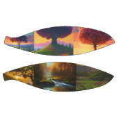 「野生のバスケ：アウトドアインスパイアの自然バスケットボール バスケットボール (パネル)