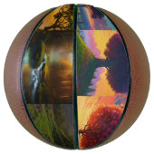 「野生のバスケ：アウトドアインスパイアの自然バスケットボール バスケットボール (縦)