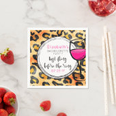 野生のバチェロレッテの前の最後のリングや輪 スタンダードカクテルナプキン (インサイチュ)