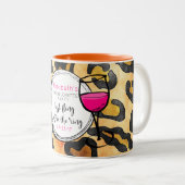 野生のバチェロレッテの前の最後のリングや輪 ツートーンマグカップ (正面右)