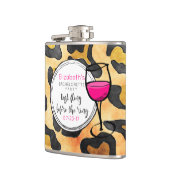 野生のバチェロレッテの前の最後のリングや輪 フラスク (左)