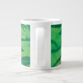 野生のバラの花 ジャンボコーヒーマグカップ (裏面)