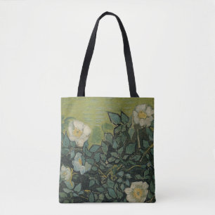 『野生のバラ』(やせいのばら、英:Wild Roses) ヴィンセント・ファン・ゴッホ画 トートバッグ