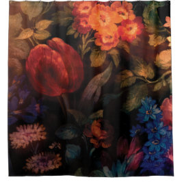 野生のバラ シャワーカーテン