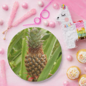 野生のパイナップル熱帯果実自然 ペーパープレート (パーティー)