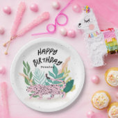 野生のパーティー動物子供の誕生日紙プレート ペーパープレート (パーティー)