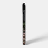 野生のヒョウ歩く iPhoneケース (左側面)