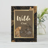 野生のヒョウ金ゴールドシャワーブラックインベイティオ 招待状 (スタンド正面)