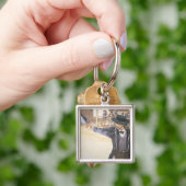 「野生のビル」はHickok (1837-76年)彼の印を示します キーホルダー (手)