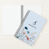 野生のフローラ緩和曲線 ノートブック (内側)