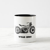 野生のブタ ツートーンマグカップ (中央)