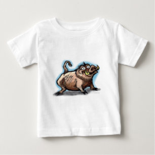 野生のブタ ベビーTシャツ
