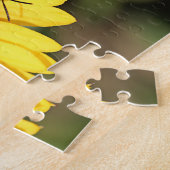 野生のブランケフラワーを受粉させるグリーンスウェットビー ジグソーパズル (側面)