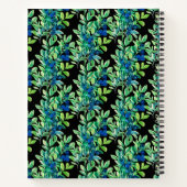 野生のブルーベリー ノートブック (裏面)