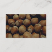 野生のヘイゼルナッツ 名刺 (裏面)