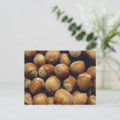 野生のヘーゼルナッツ ポストカード (スタンド正面)